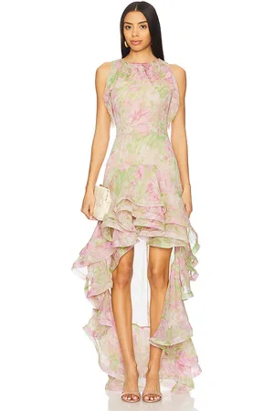 ELLIATT Vestido largo morgan en color rosado talla L en - Pink. Talla L (también en M, S, XL, XS).