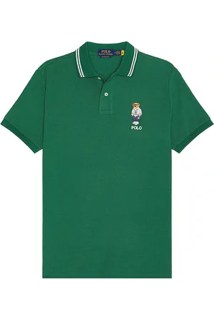 Ralph Lauren Short sleeve novelty bear polo en color verde talla L en - Green. Talla L (también en M, S, XL/1X).