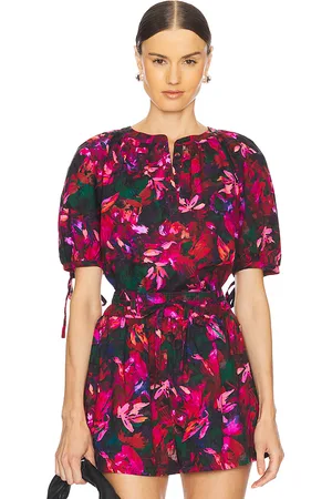 ULLA JOHNSON Vienne blouse en color rosado talla 0 en - Pink. Talla 0 (también en 10, 12, 2, 4, 6, 8).