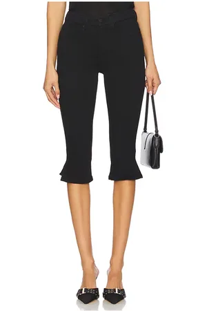 GOOD AMERICAN Pantalones capri en color negro talla 16 en - Black. Talla 16 (también en 00, 10, 12, 2, 22, 24, 4, 6).