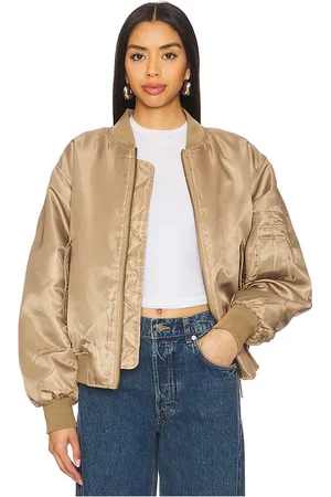 ANINE BING Cazadora leon en color militar talla L en - Army. Talla L (también en M, S, XS).