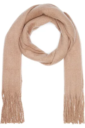 Hat Attack Pañuelo chic solid en color bronce talla all en - Tan. Talla all.
