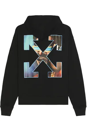 OFF-WHITE Sudadera barber arrow zip skate en color talla L en - Black. Talla L (también en M, S, XL/1X).