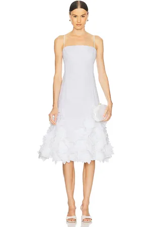 Simkhai Vestido flores bella en color talla 0 en - White. Talla 0 (también en 12, 2, 4, 6, 8).