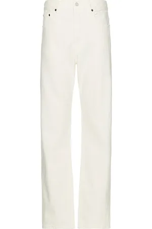 Frame The straight jeans en color blanco talla 30 en - White. Talla 30 (también en 34, 36).