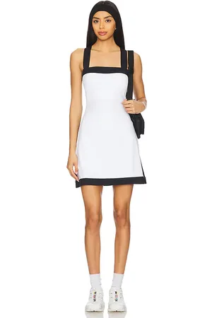 Goldbergh Vestido adeline en color talla L en - White. Talla L (también en S, XL, XS).
