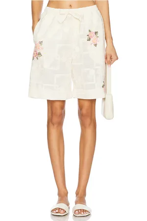 Agua Bendita Malaga meraki short en color neutral talla M en - Neutral. Talla M (también en S).