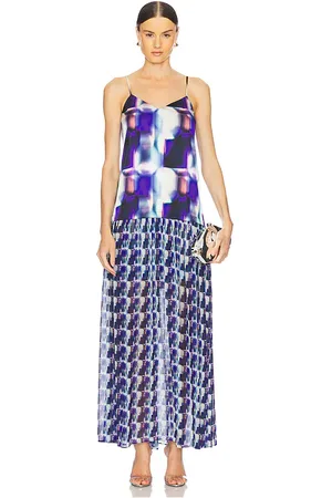 MISA Maxivestido pauline en color royal,blue talla L en - Royal,Blue. Talla L (también en M, S, XL, XS