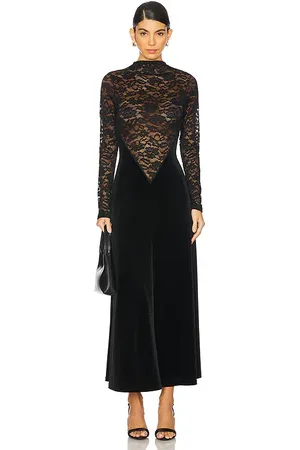 RONNY KOBO Vestido martha en color talla S en - Black. Talla S (también en XS).