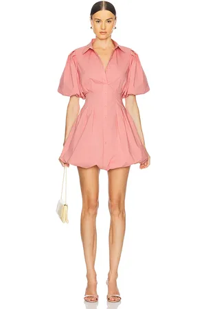 Simkhai Mini vestido globo cleo en color rose talla 0 en - Rose. Talla 0 (también en 2, 4, 6, 8).