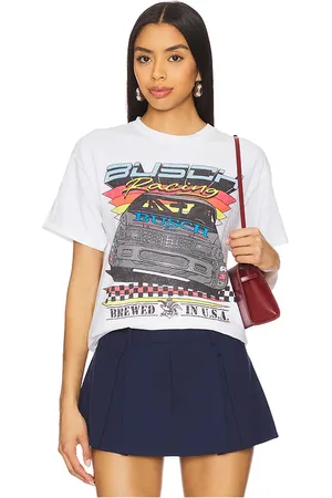Junk Food Camiseta busch racing en color talla L en - White. Talla L (también en M, S, XL, XS).