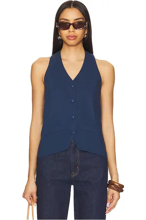 ALL THE WAYS Chaleco rhae en color talla L en - Navy. Talla L (también en M, S, XL, XS).
