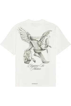 Represent Camiseta elegance en motion en color blanco talla L en - White. Talla L (también en M).