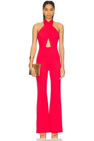 Amanda Uprichard X revolve zahara jumps en color rojo talla L en - Red. Talla L (también en M, S, XL, XS).