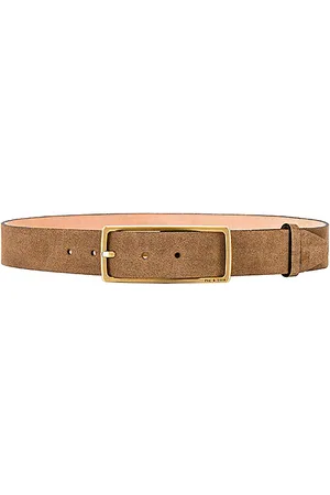 RAG&BONE Cinturón rebound en color taupe talla L en - Taupe. Talla L (también en M).