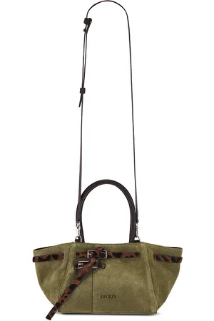 SIEDRES Bolsa mini noa en color verde oliva talla all en - Olive. Talla all.