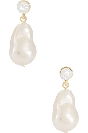 Baublebar Pendientes largos myra en color ivory talla all en - Ivory. Talla all.
