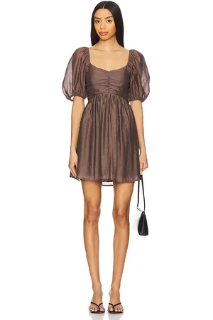 heartLoom Vestido orion en color marrón talla L en - Brown. Talla L (también en M, S, XL, XS).
