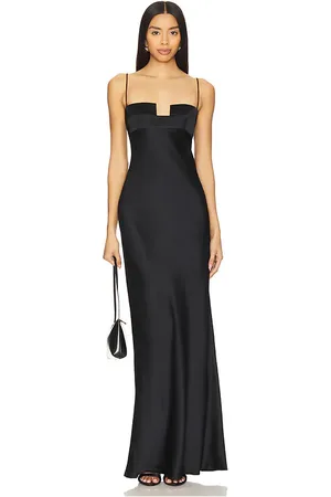 BEVZA Vestido con sujetador cuadrado en color talla L en - Black. Talla L (también en M, S, XS).
