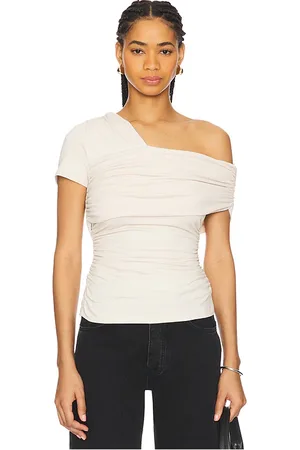 Susana Monaco Sin hombros top en color beige talla M en - Beige. Talla M (también en S, XS).