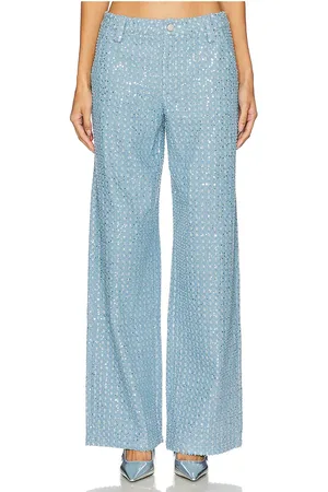 BY.DYLN Pantalones valentino en color talla M en - Blue. Talla M (también en S, XS).