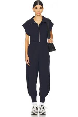 Varley Monica jumpsuit en color talla L en - Navy. Talla L (también en M, S).