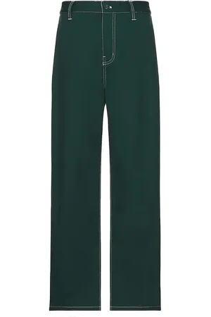 Brixton Pantalones estilo skate baggy en color verde talla 30 en - Green. Talla 30 (también en 31, 32, 34, 36).