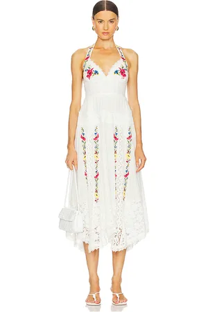 Free People Vestido midi keila en color talla L en - . Talla L (también en M, S, XL).