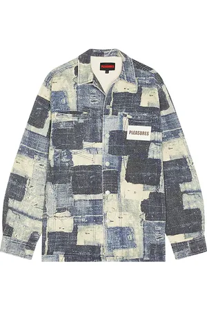 Pleasures Chaqueta en color azul talla L en - Blue. Talla L (también en M, XL/1X).