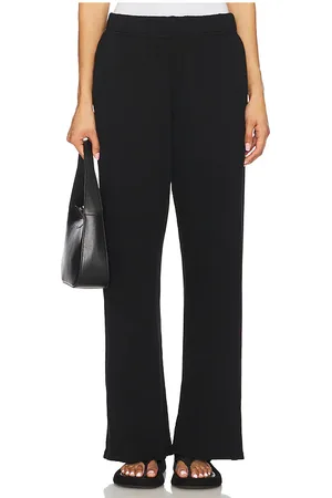 Michael Lauren Pantalón pierna ancha mabel en color talla L en - Black. Talla L (también en M, XL, XS).