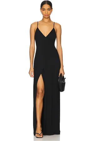 BEVZA Vestido de verano cruzado en color talla M en - Black. Talla M (también en S, XS).