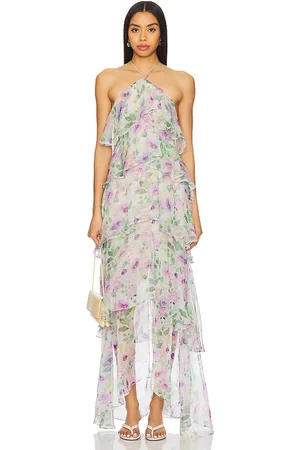 ELLIATT Vestido cóctel dress en color purple, sage talla L en - Purple, Sage. Talla L (también en M, S, XL, XS).