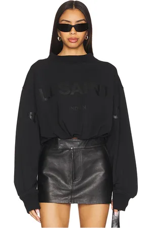 AllSaints Sudadera biggy en color talla L en - Black. Talla L (también en M, XS).