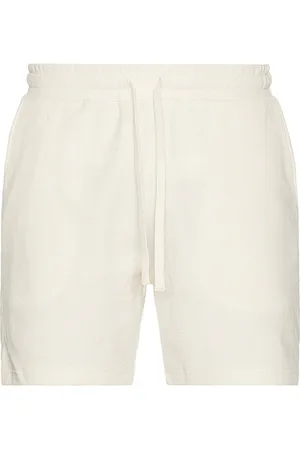 ONIA Macro waffle pull-on short 6 en color crema talla L en - Cream. Talla L (también en M, S).