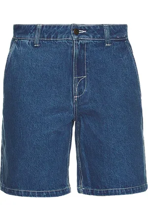 Rhythm Essential denim shorts en color azul talla 32 en - Blue. Talla 32 (también en 34, 36).