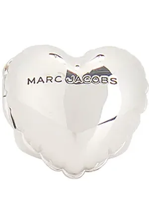 Marc Jacobs Anillo de medallón heart balloon en color plateado metálico talla 7 en - Metallic Silver. Talla 7 (tambié