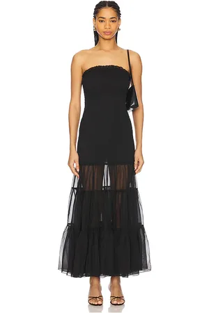 Bardot Maxidress sin tirantes azura en color talla 10 en - Black. Talla 10 (también en 12, 2, 4, 6, 8).