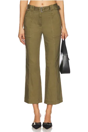 Simkhai Pantalón pirata liza en color militar talla 10 en - Army. Talla 10 (también en 2, 4, 6, 8).