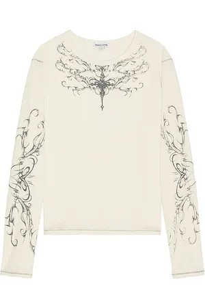 Jaded London Manga larga ines en color talla L en - White. Talla L (también en M, XL).