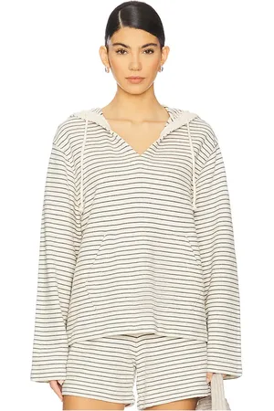 Graham & Spencer Sudadera jordyn en color ivory talla L en - Ivory. Talla L (también en M