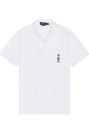 Ralph Lauren Short sleeve novelty bear polo en color talla L en - White. Talla L (también en M, S, XL/1X).