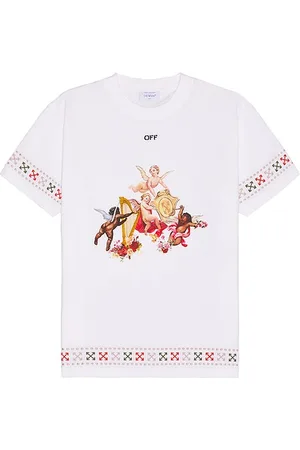 OFF-WHITE Camiseta putti slim en color talla L en - White. Talla L (también en M, S).