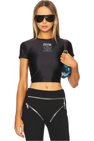 VERSACE Camiseta gráfica en color talla M en - Black. Talla M (también en S, XL, XS).