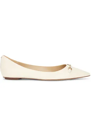 Sam Edelman Zapato plano nori en color ivory talla 9 en - Ivory. Talla 9 (también en 9.5).