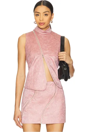 BY.DYLN Chaleco domenica en color talla L en - Pink. Talla L (también en M, S, XS).