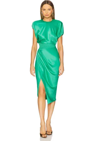 Zhivago Vestido midi bond en color verde talla 10 en - Green. Talla 10 (también en 4, 6, 8).