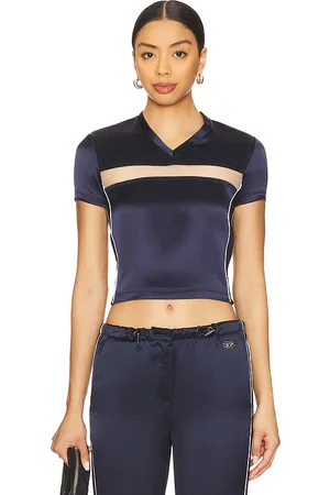 Diesel Camiseta race en color talla 36 en - Navy. Talla 36 (también en 38, 40, 42).