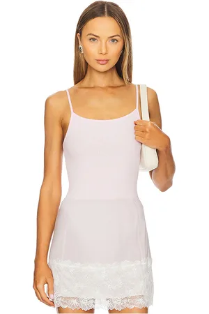 Lovers And Friends Body ribbed square neck en color rosado talla L en - Pink. Talla L (también en M, S, XL, XS, XXS).