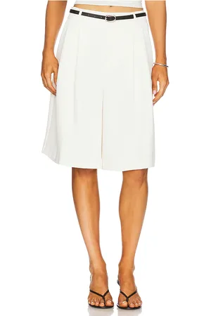 GOOD AMERICAN Bermudas largas en color ivory talla 10 en - Ivory. Talla 10 (también en 12, 14, 16, 18, 2, 20, 22, 24, 6