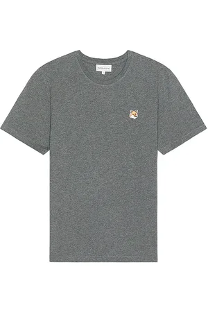 Maison Kitsuné Camiseta en color gris talla S en - Grey. Talla S (también en XL/1X).